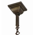 thumbnail image 3 of Meyda Tiffany 181230 Valley View Mission 4 Light 30" Wide Pendant - Brass, 3 of 7