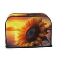 thumbnail image 2 of Picia Sunset Coast Sunflower Print 2 Slice Toaster Cover , Toaster Protector Dustproof Kitchen Appliance Cover, Kitchen Appliance Dustproof Protector, 2 of 7