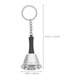 thumbnail image 4 of Shisuyan 2Pcs Call Bell with Keychain Iron Handheld Bells for Restaurant Service and Pet Training 12.00X3.80X3.80CM, 4 of 8