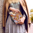 thumbnail image 5 of HELLHERO Retro Floral Print Bible Cover with Storage Bookmark Belt Church Bible Bag for Outdoor Study, PU Leather Bible Covers for Bible Study, 5 of 12