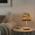 thumbnail image 6 of BZSMCE Table Lamp Creative Tea Set with Roses Simple Pattern Night Light, 6 of 8