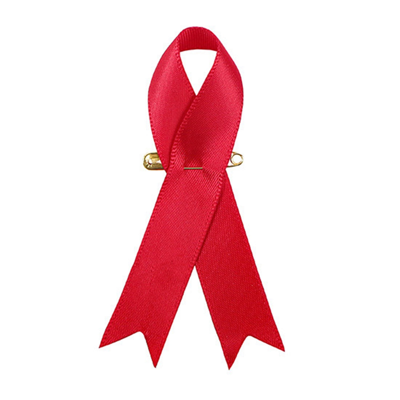 Pack of 200 Ribbon Brooches Fabric Ribbons Accessory with Safety Pins Silk Ribbons Lapel Pins Accessory for Men Women