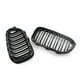 thumbnail image 3 of Par De Rejillas Delanteras De Coche Negras Brillantes, Vallas Dobles, Rejillas De Carreras De Estilo De Coche Para Bmw F20 F21 1 Series 2015-2016 Cateissary VI007169-00, 3 of 7