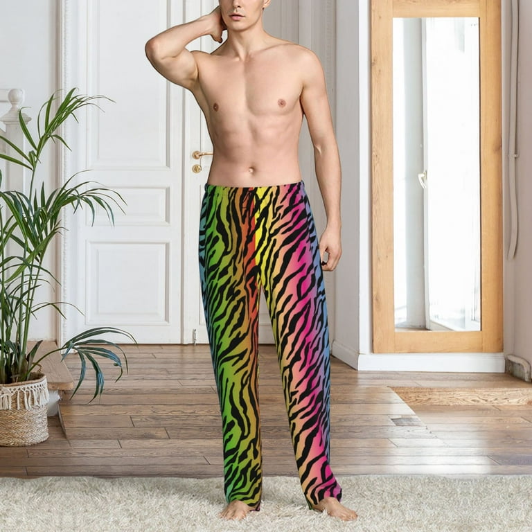 Zebra print pajama pants hotsell