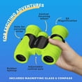 thumbnail image 4 of Binoculares para Niños Telescopio Compacto de 8 X 21 Adecuado para Observación de , Camping, Viajes, Juegos, Binoculares de Juguete para Niños, 4 of 10