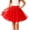 Red, variant on BJUTIR Girls Tutu Skirts With Elastic Waistband Layered Dance Skirt For Kids Party Performance And Play Blue