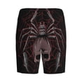 thumbnail image 5 of Fotbe Spider with Skull Pajama Shorts for Men, Men's Pajama Bottoms, Sleepwear,Short Pajama Pants-4X-Large, 5 of 9