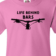 thumbnail image 4 of Inktastic Life Behind Bars Mountain Bike Youth T-Shirt, 4 of 5