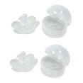 thumbnail image 1 of 2 Pieces Protector for Breastfeeding with Storage Box Clear, 1 of 8
