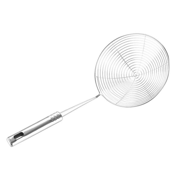Cuillère-filtre Passoire pour Cuisine - Cuillère à Frire en Acier Inoxydable, Passoire Filet avec Fonction d'Égouttage pour la Cuisson et le Nettoyage