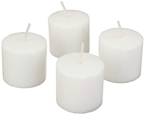 10 Large 8cm high Corporate Event Table Decoration Votive Candle Frosted Glass 