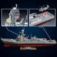 thumbnail image 3 of Bloques de construcción MISINI M7021 Destructor Arleigh Burke de 77,5 cm, 3 of 9