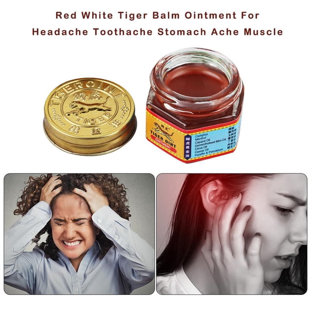 Bálsamo de tigre rojo, ungüento para aliviar el dolor de cabeza, dolor de estómago, analgésico Likrtyny cuidado belleza