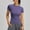 Purple, variant on Women's Tops Short Sleeve Compression Shirt Athletic Gym T Shirt Fitted Crew Neck Basic Tee Workout for Yoga Running Wine