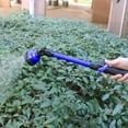 thumbnail image 3 of STYDDI Watering Wand 18”, Metal 9 Pattern Garden Watering Wand with Pivoting Head and Thumb Control, 18-Inch Watering Wand for Garden Hose, Ideal for Watering Hanging Baskets and Shrubs, Flower, Blue, 3 of 8