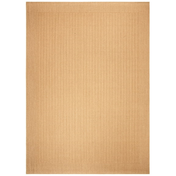 SAFAVIEH Palm Beach Adalyn Geometric Area Rug, Maize, 8' x 11'