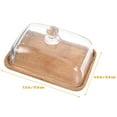 Party Decoration Dessert Pastry Cake Plate with Lid Glass Domes for