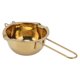 thumbnail image 5 of Cuenco para derretir mantequilla de acero inoxidable, olla para derretir queso, utensilio de cocina para cocina, hogar, dorado, 5 of 10
