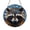 Acrylic 3.5 Inch, variant on Raccoon Stained Glass Window Panel, Adorable Wildlife Art Decor, Vibrant Home Accent for Window or Wall, Perfect Gift for Animal Lovers