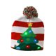 thumbnail image 4 of Gorro de Navidad para la nieve Yinane Gorro de invierno para adultos y niños, 4 of 5
