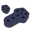 thumbnail image 1 of Muffler Rubber Insulator, 7 Holes Universal Car Exhaust Hanger Bushing Easy To Install Perfect Replacement  For Pipe Bracket For Chassis, 1 of 8