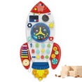 thumbnail image 1 of Panel de Actividades para Pared BlueWood Rocket para Niños Pequeños, 1 of 7