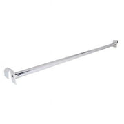 Econoco KHG684 48 in. Straight 1.25 in. Round Tubing Hangrail - Chrome - Pack of 10