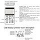 thumbnail image 2 of HanRongDa HRD-103 AM FM Digital Radio 2 Band Stereo Receiver Portable Pocket Radio w/ Headphones LCD Screen Rechargeable Battery Lanyard, 2 of 5