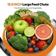 thumbnail image 4 of Aeitto EasePress Juicer, Juicer Machines with 5.9" Extra Wide Feed Chute, 3-IN-1 Strainers (Juice & Sorbet & Nut Milk), Slow Masticating Juicer Easy to Clean, Powerful AC Brushless Motor, 4 of 6