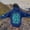 Dark Blue, variant on Women's "Protect The Ocean" Graphic Hoodie, Oversized Long Sleeve Pullover, Sea Life Print Casual Sweatshirt with Pockets, 13 Colors, S-XXL