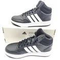 thumbnail image 1 of Adi - das Hoops 3.0 Men’s Basketball Shoes White/Black Court Sneaker Size 2.5, 1 of 6