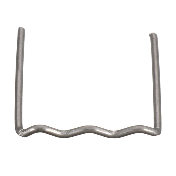 Eigraketly Kit de soldadura para reparación de parachoques de coche, de acero inoxidable, 500 Uds., retardo de reparación de plástico fácil y Herramientas eléctricas 0.6 ondas * 500 piezas