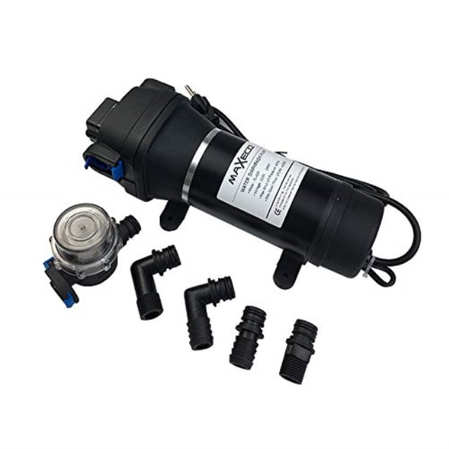 AC 110V Diaphragm Water Pump 40 PSI Pressure 4.5 GPM Max Self-priming FL-41 USA