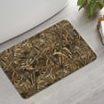 thumbnail image 2 of Grassland Camo Brown Plants Pattern Bathroom Rugs Mat,Non Slip Microfiber Bathroom Rug,Rubber Backing,Soft Bathroom Mats for Bathroom Floor,Tub and Shower,17x27in(43x68cm), 2 of 5