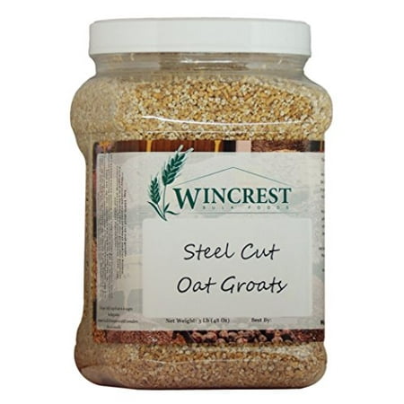 - Steel Cut Oat Groats - 3 Lb Tub