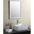 thumbnail image 3 of Fine Fixtures  Vitreous China White Square Modern Vessel Bathroom Sink, 3 of 4