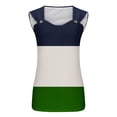 thumbnail image 5 of Wlynlyn Tank Tops for Women Summer V Neck Wide Strap Camisole Casual Sleeveless Loose Color Block Blouses, 5 of 6