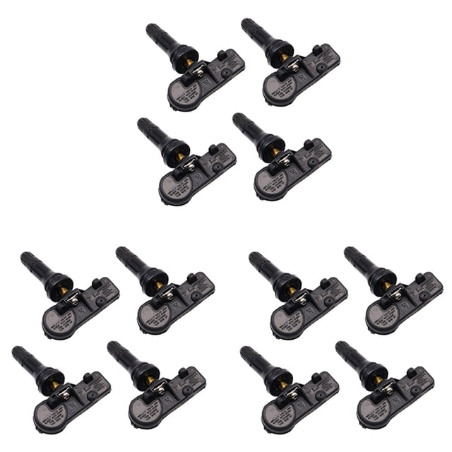 12Pcs TPMS Tire Pressure Monitor Sensor 315MHz 9L3T-1A180- for Focus E-150 F-150,12 * Tire Pressure Sensor,black