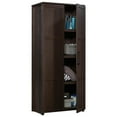 thumbnail image 3 of Pemberly Row Transitional Engineered Wood Storage Pantry in Oak, 3 of 15