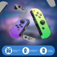 thumbnail image 2 of Gamepad controller Switch replacement, left and right gamepads compatible with Switch/Lite/OLED, Switch controller supports screenshot/wake-up function/motion control, 2 of 5