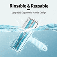 thumbnail image 3 of Reusable Lint Roller Pet Hair Remover, Self Cleaning Washable Hair Remover Roller for Couch Carpet Furniture Bedding Clothes, Double Sided Lint Remover Brush, 3 of 7