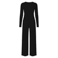 thumbnail image 3 of Grblisyd Girls Outfits Fall Sweatshirt and Sweatpants Sweatsuit Sets Kids Fashion Tracksuit Two Piece Outfits Pullover Tops and Pants with Pockets, 3 of 3