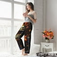 thumbnail image 4 of KLL Womens Vintage Floral Skull Print Pajama Pants Soft Pajama Bottoms for Women Cozy Lounge Pants, 4 of 5