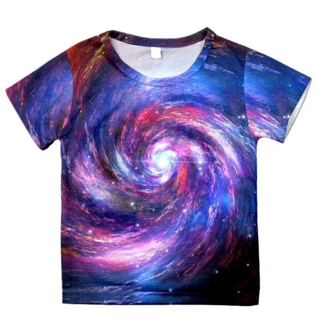 TZEWGL T-Shirts pour Enfants Imprimé Col Rond Manches Courtes Tunique Vêtements pour Enfants Taille 10-11T