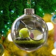 thumbnail image 6 of CYBIBO Lifelike Ball Sports Crystal Glass Ornament, 3D Christmas Glass Ornaments Collection for Xmas Tree, Holiday Decorations Christmas Indoor, Handmade Gifts for Gym Lovers, Tennis, 6 of 7