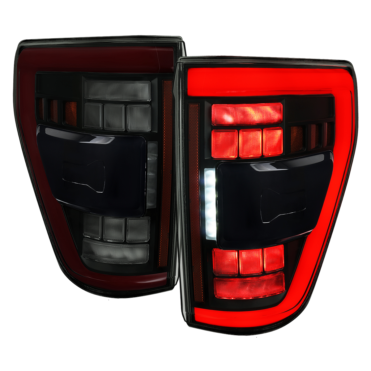 HECASA Chrome Front Bumper Signal Light Set LH/RH For Lexus LS400 1990-1994 - With Bulbs
