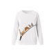 thumbnail image 3 of Sudadera de mujer Casual Loose Fit Pullover Cat Print Cuello redondo Tops Manga larga Otoño Moda Camisas holgadas, 3 of 4