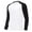 White, variant on FAIWAD Long Sleeve Shirts for Men Plus Size Crew Neck Casual Colorblock Blouse Workout Athletic Work Tops