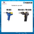 thumbnail image 3 of Boquilla desoldadora Hakko N61-08 1,0 mm para FR-301, 3 of 7