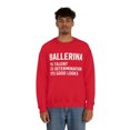 thumbnail image 4 of Ballerina Sweatshirt, Gifts, Sweater Shirt, 4 of 9